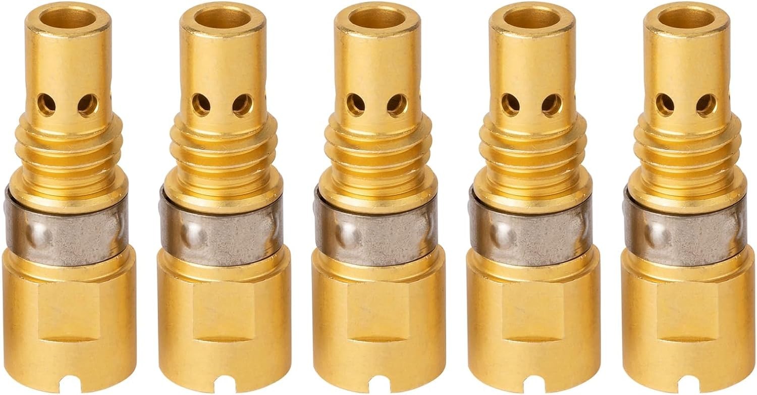 5-PK Gas Diffuser D-M100 for Miller AccuLock MDX-100 MDX100 Mig Gun consumables