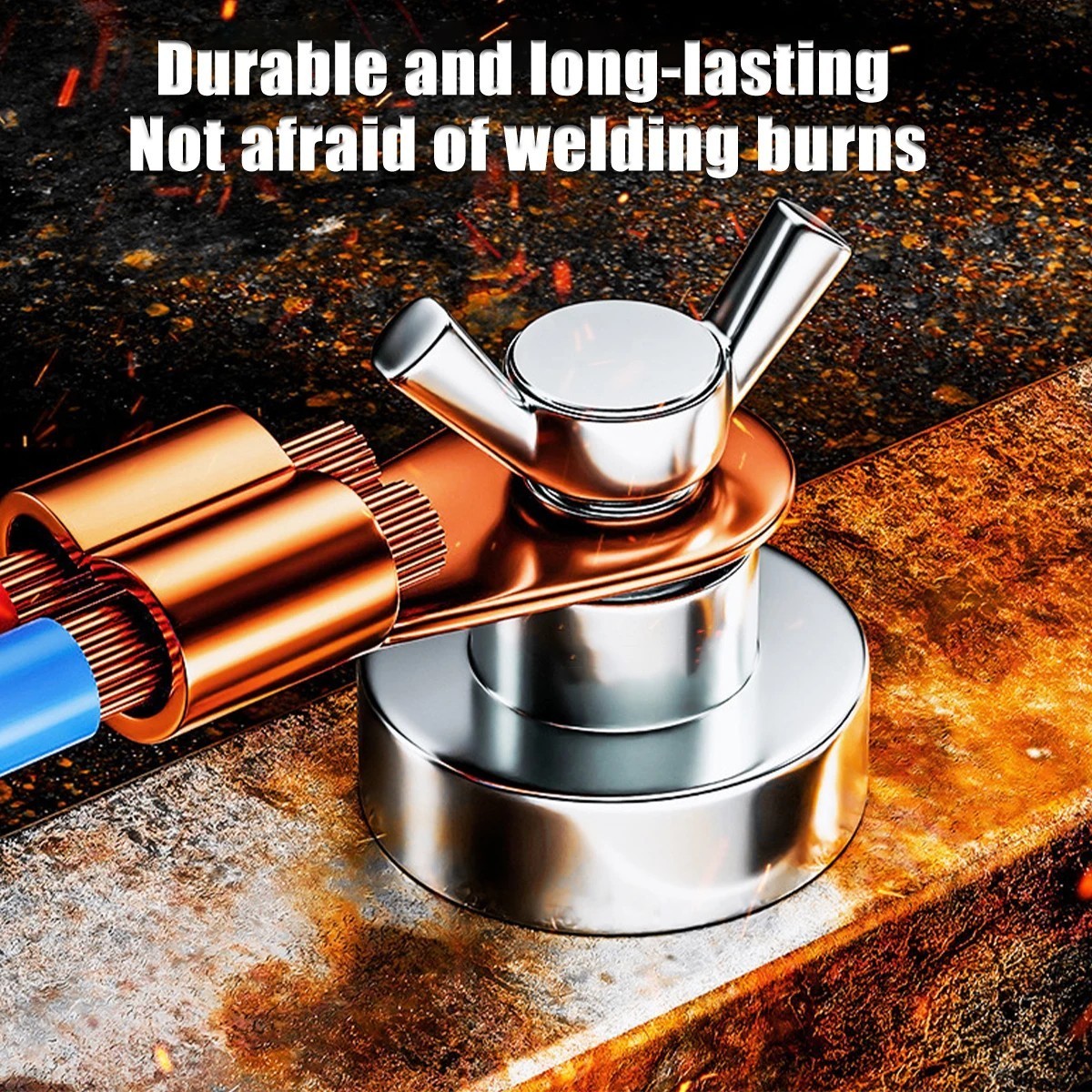 ✅ Strong HeavyDuty Magnetic Welding Ground Clamp Tool Welder Magnet Holder 1PC ✅