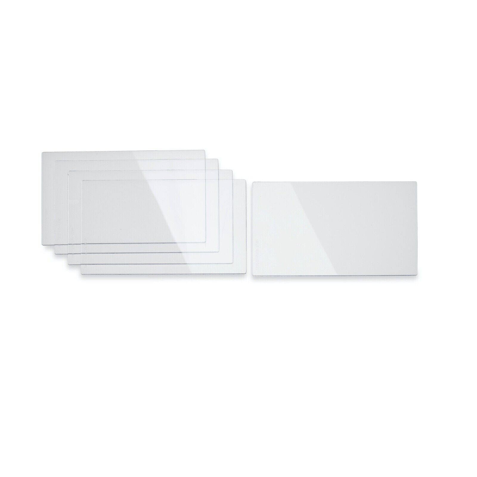 Miller 271319 Welding Helmet Replacement Inside Safety Lens Plate, Package Of 5