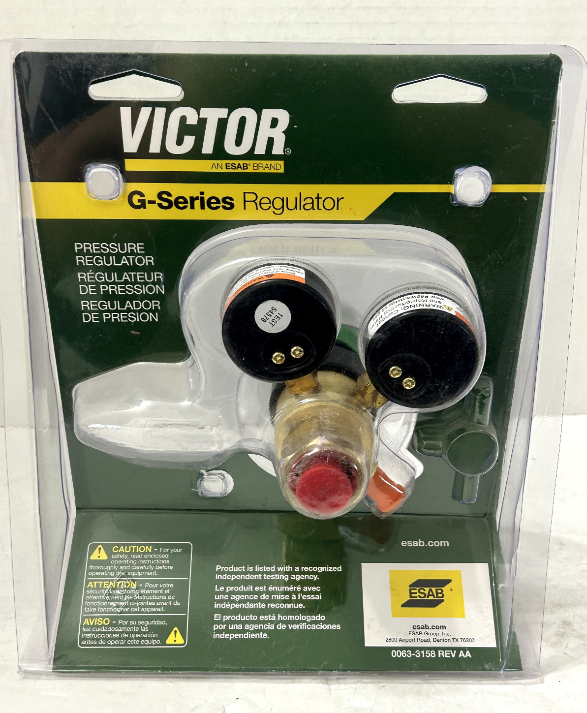 Victor G150-60-540R Specialty Gas Regulator 0781-4241