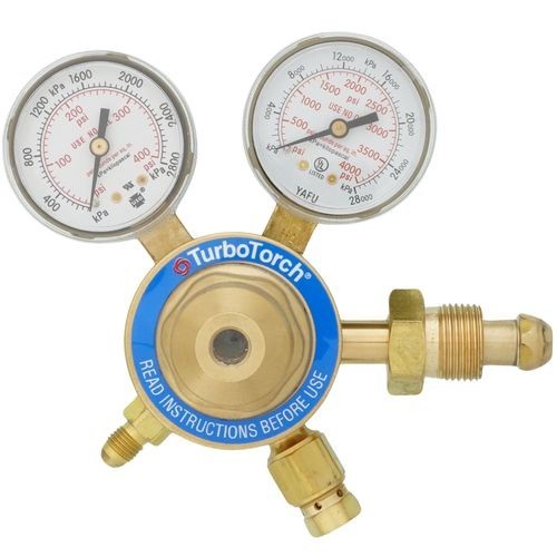 Turbotorch Gas Regulator, Single Stage, Cga-580, 2 To 250 Psi | 0386-0813