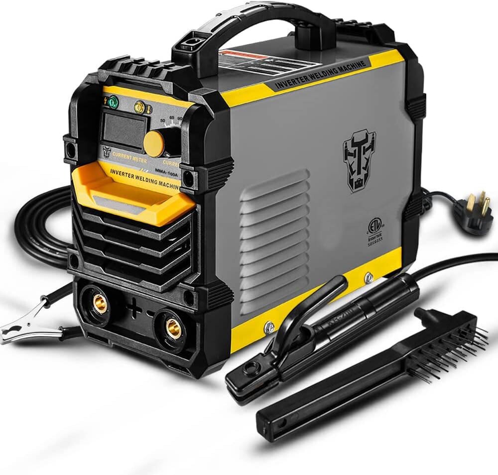 Soldadora MMA de 110/220 V, Soldadora de Arco de 160 A, IGBT con Pantalla Digita