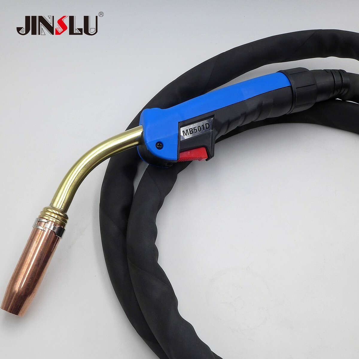 500A MB 501D Binzel Mig Torch Gun 5 Meter Water Cooled Euro Connector 030-045″