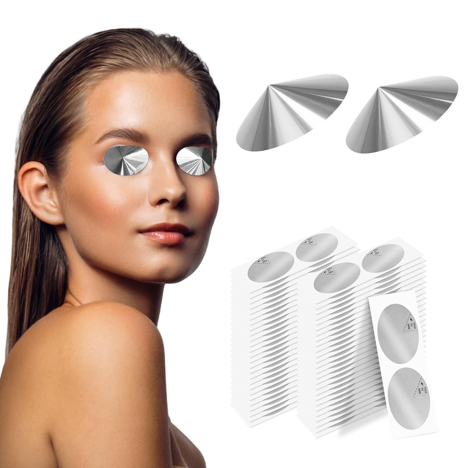 Tanning Bed Eye Protection – Eye Stickers for Tanning, UVA/UVB Protection, 10…