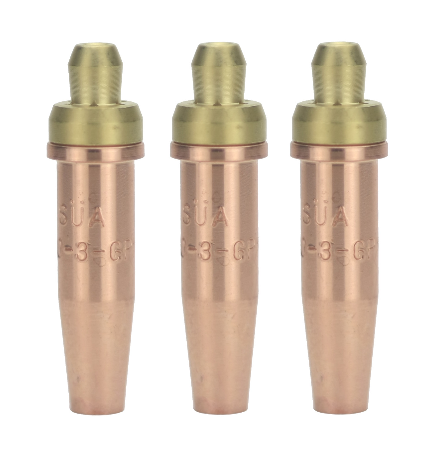 SÜA – 3-GPN Propane Cutting Tips replacement for Victor, SMALL TIPS, All Sizes