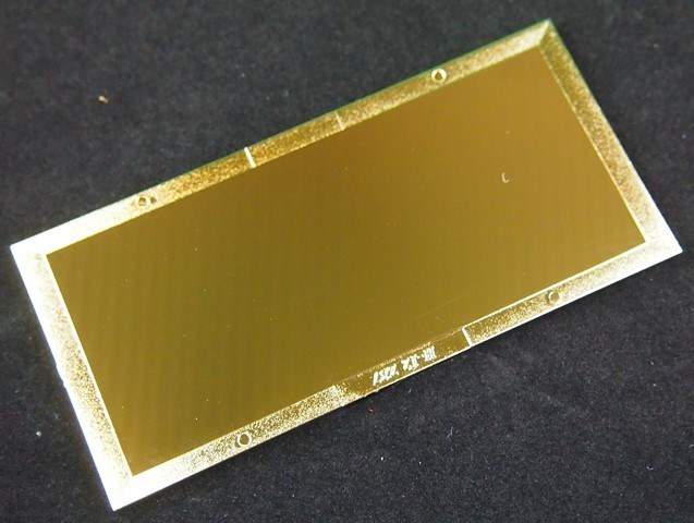 SHADE 9 GOLD WELDING FILTER PLATE – 2 x 4.25 – POLYCARBONATE LENS for HELMET