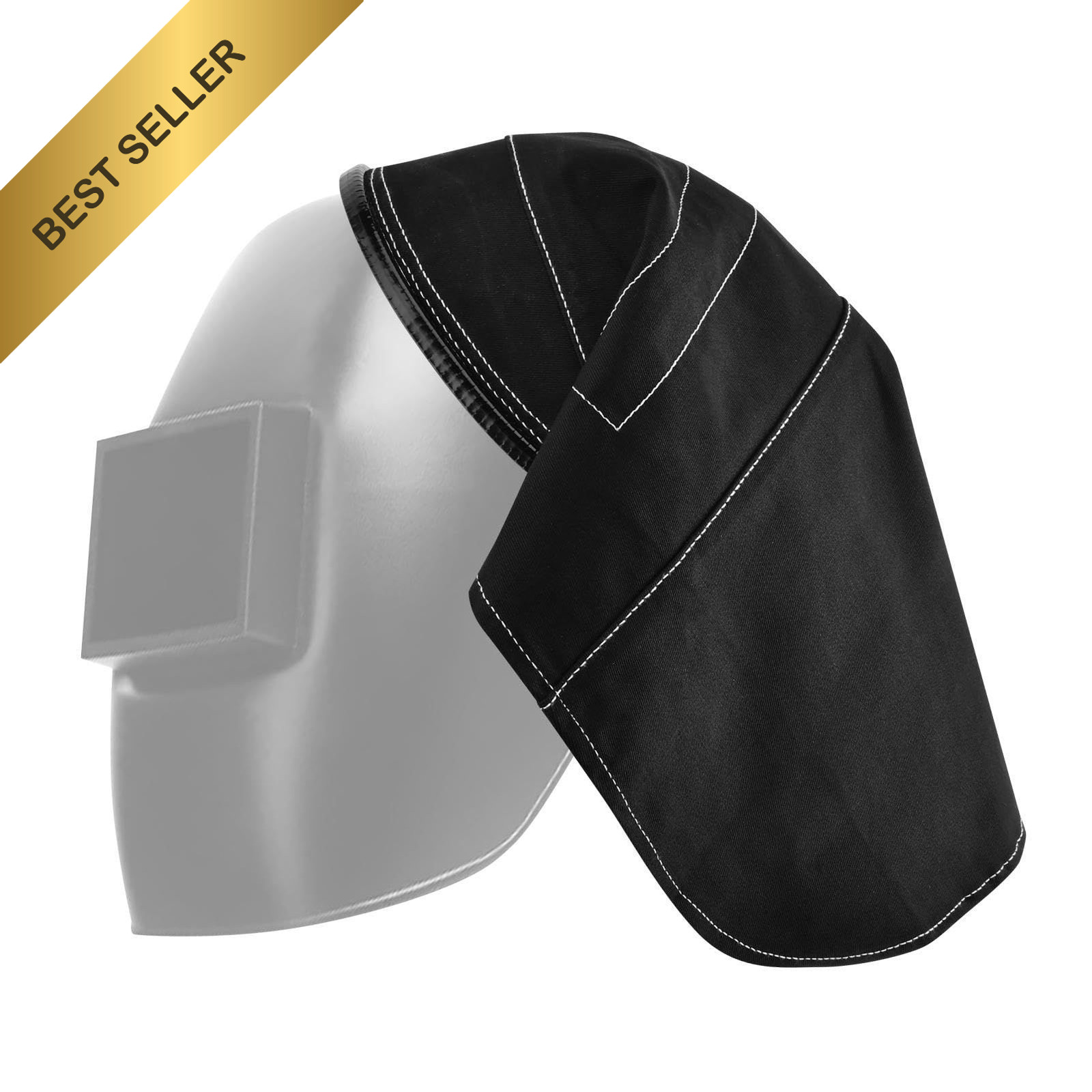 Welding Helmet Extended Headcover Full Protection Cotton Hood Cover Press Fit