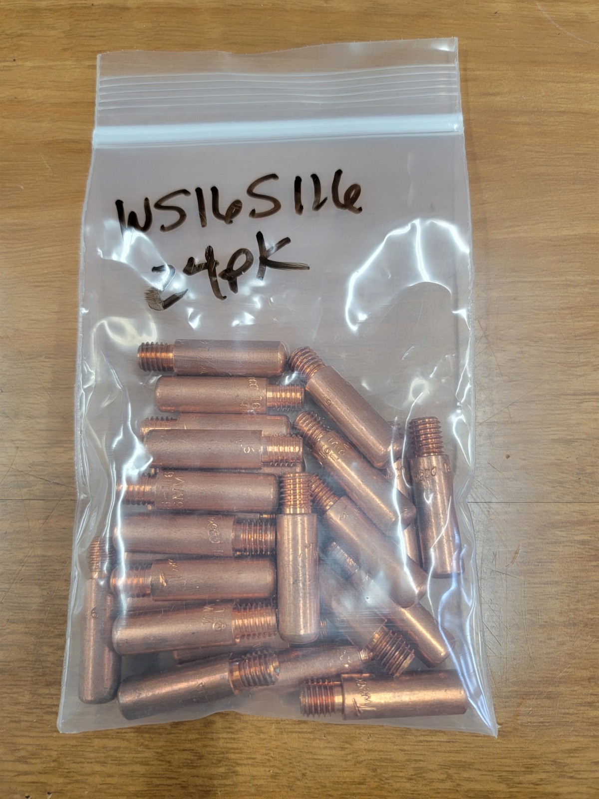 Tweco WS16S116 , 1160-1428 , 1/16″ Contact Tips (PK 24). WW9, FreeShipL48