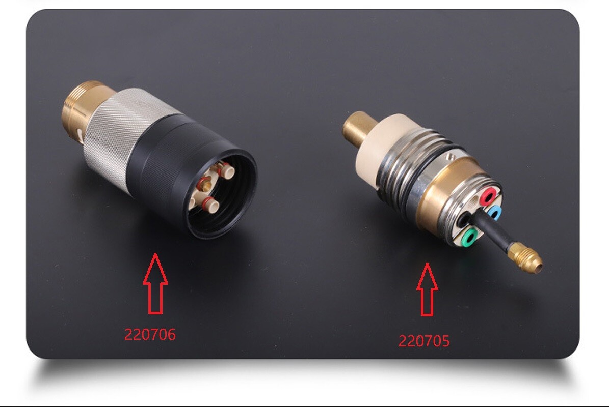For Hypertherm HPRXD 220706 / 220705 torch main body Quick-disconnect receptacle