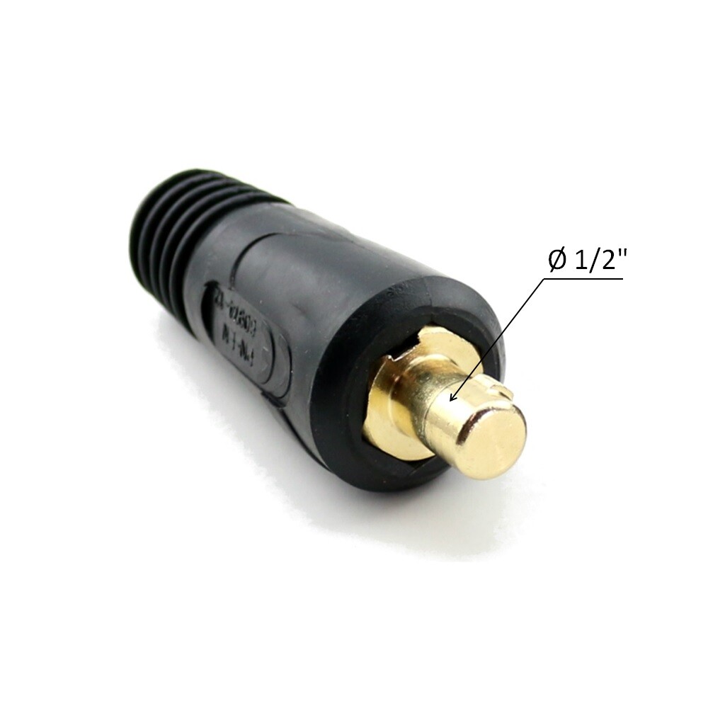 WeldingCity® Dinse-type Twist-lock Cable Connector Pair #2-1/0 35-50mm US Seller