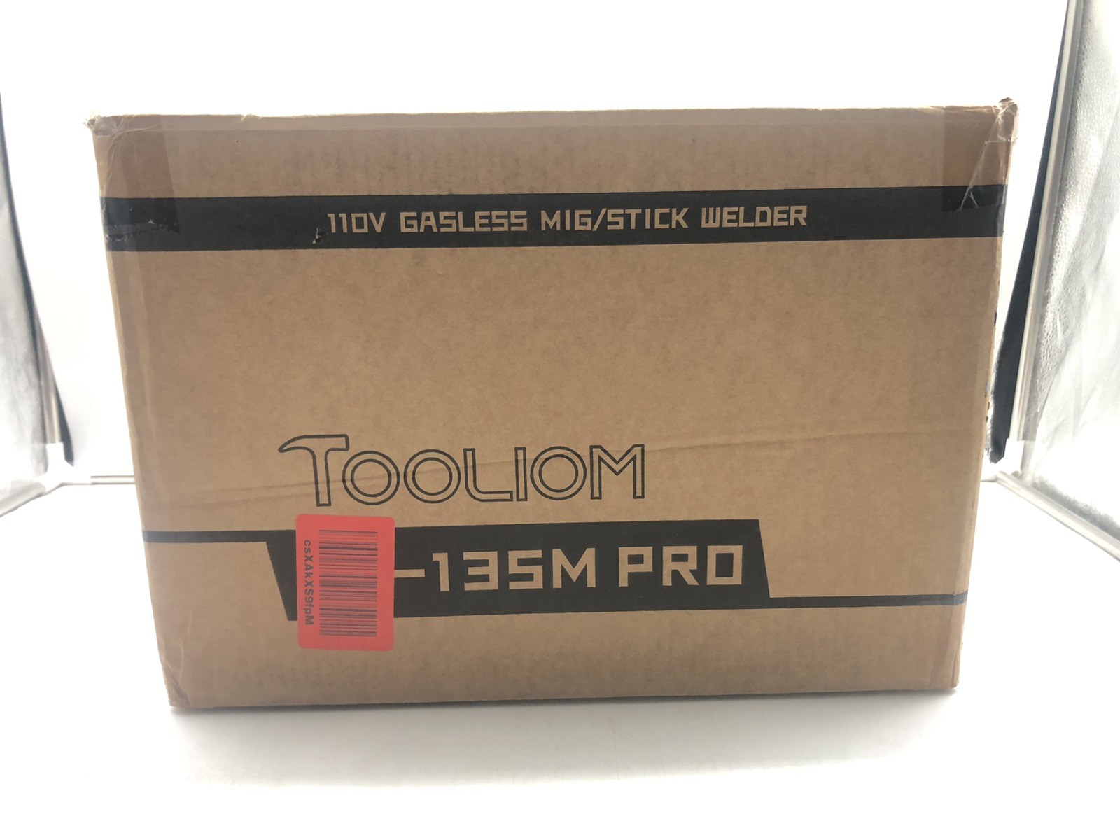 TOOLIOM TL – 135M PRO 110V GASLESS MIG/STICK WELDER OPENED BOX *