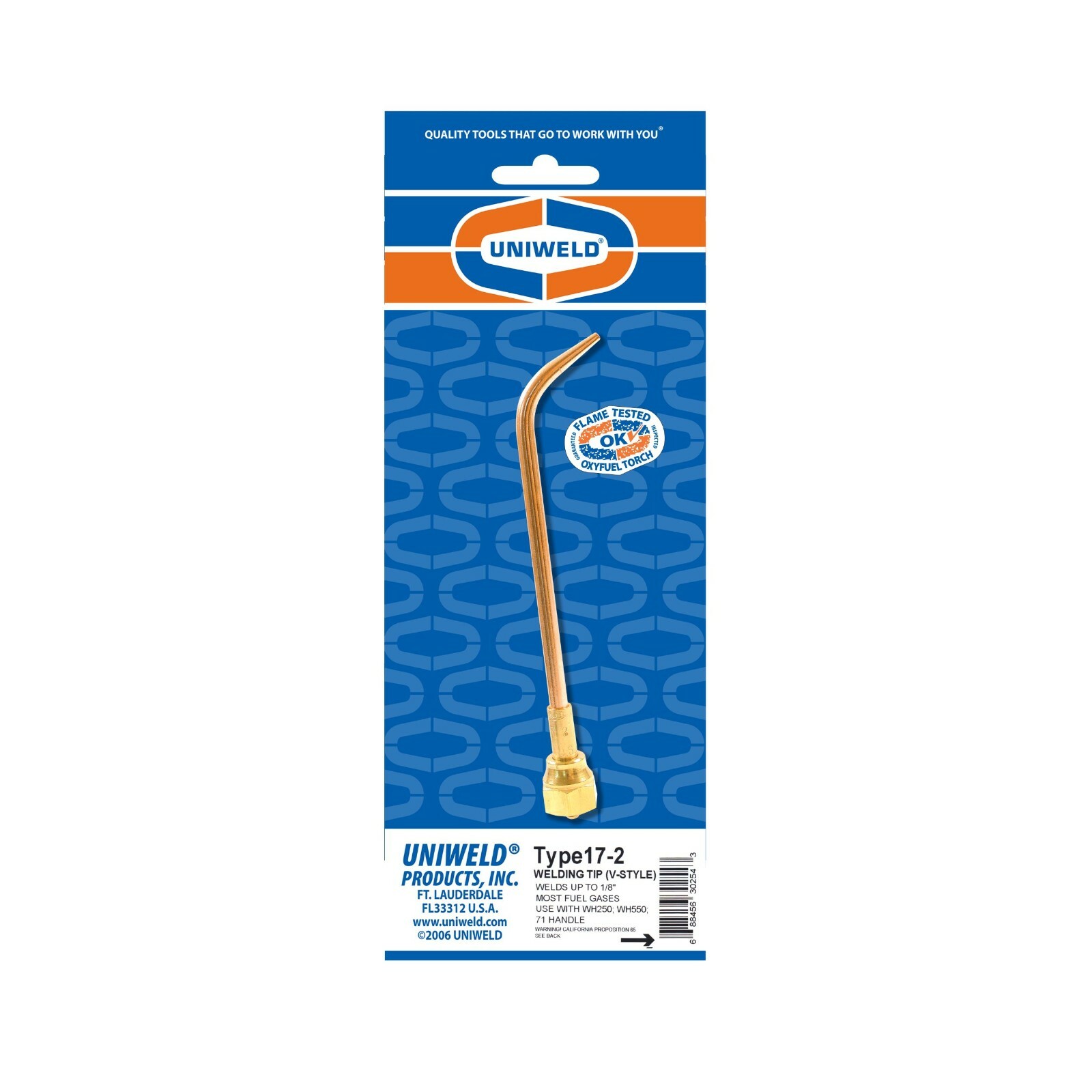 Uniweld Type17-2 Oxyacetylene Welding & Brazing Tip