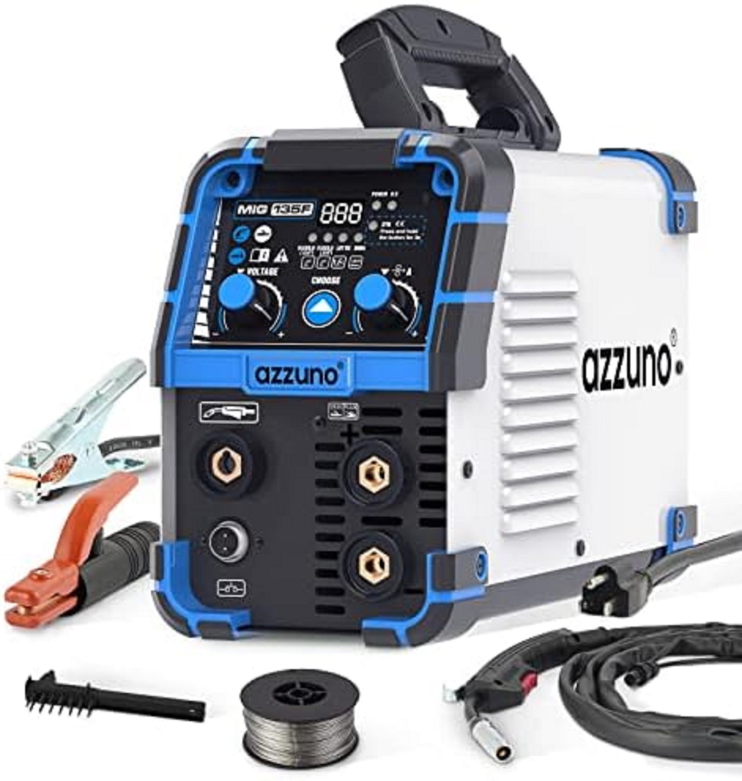 3 In 1 MIG Welder FLUX MIG/ARC/LIFT TIG 135A Multi 110V Welding Machine 110V