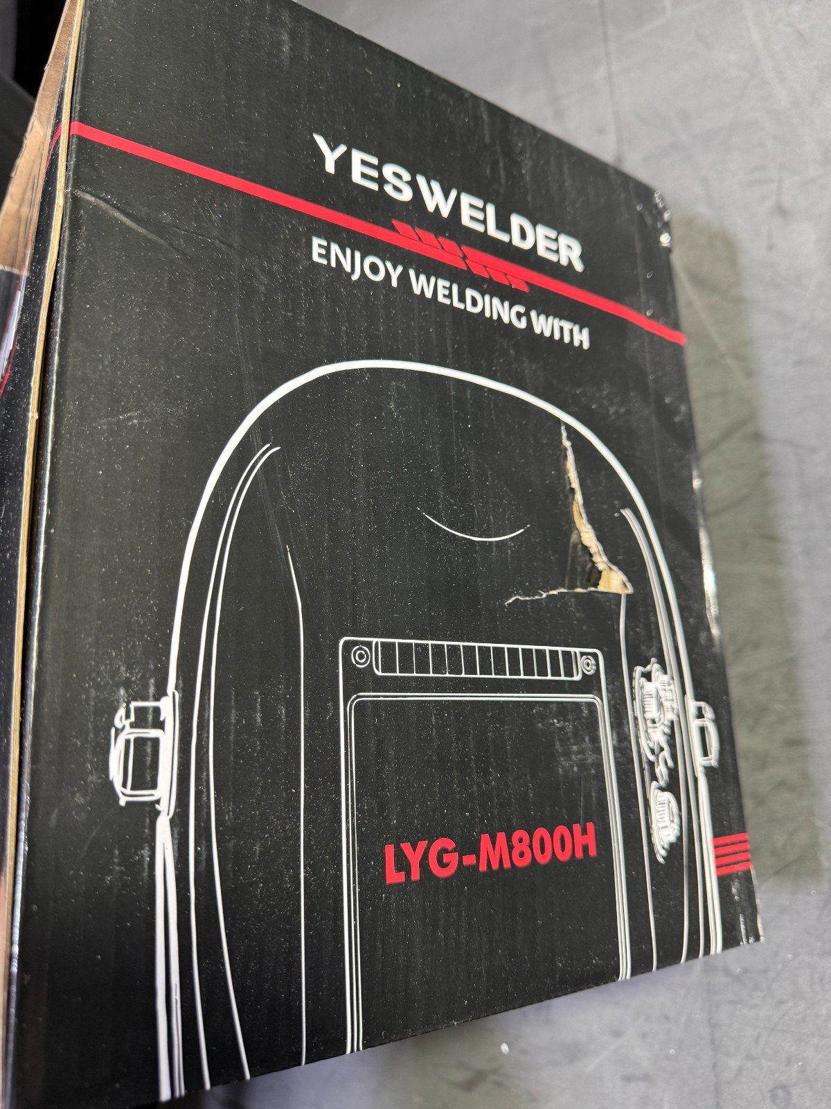 YESWELDER ‎LYG-M800H Welding Helmet