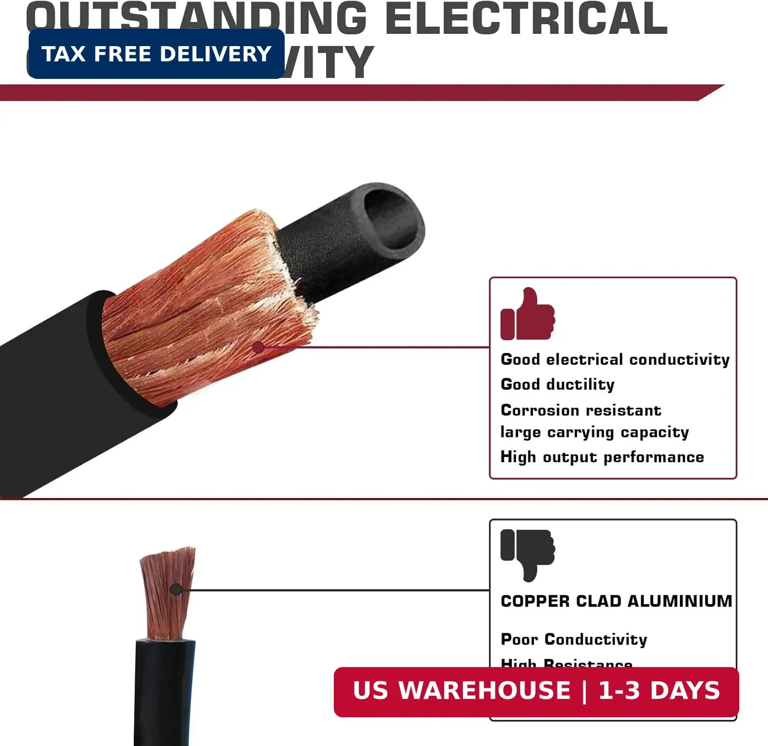ARCCAPTAIN TIG Welding Gun, WP-17V Argon TIG Torch with 13FT Red Air Hose and 35