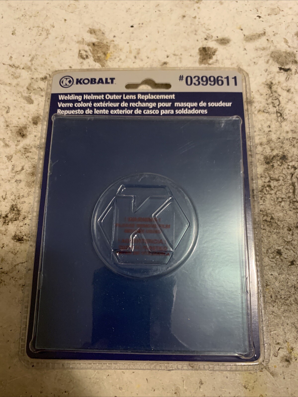 Kobalt-Welding Helmet Inner Lens Replacement-#0399611 New! Free Shipping!