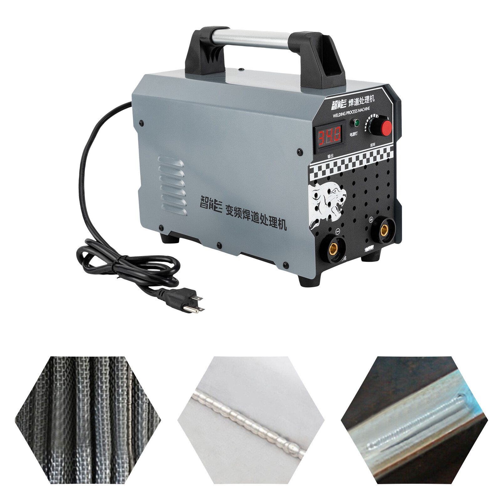 Weld Cleaning Machine For Metal/arc/laser Welding 1000W Welding Bead Processor