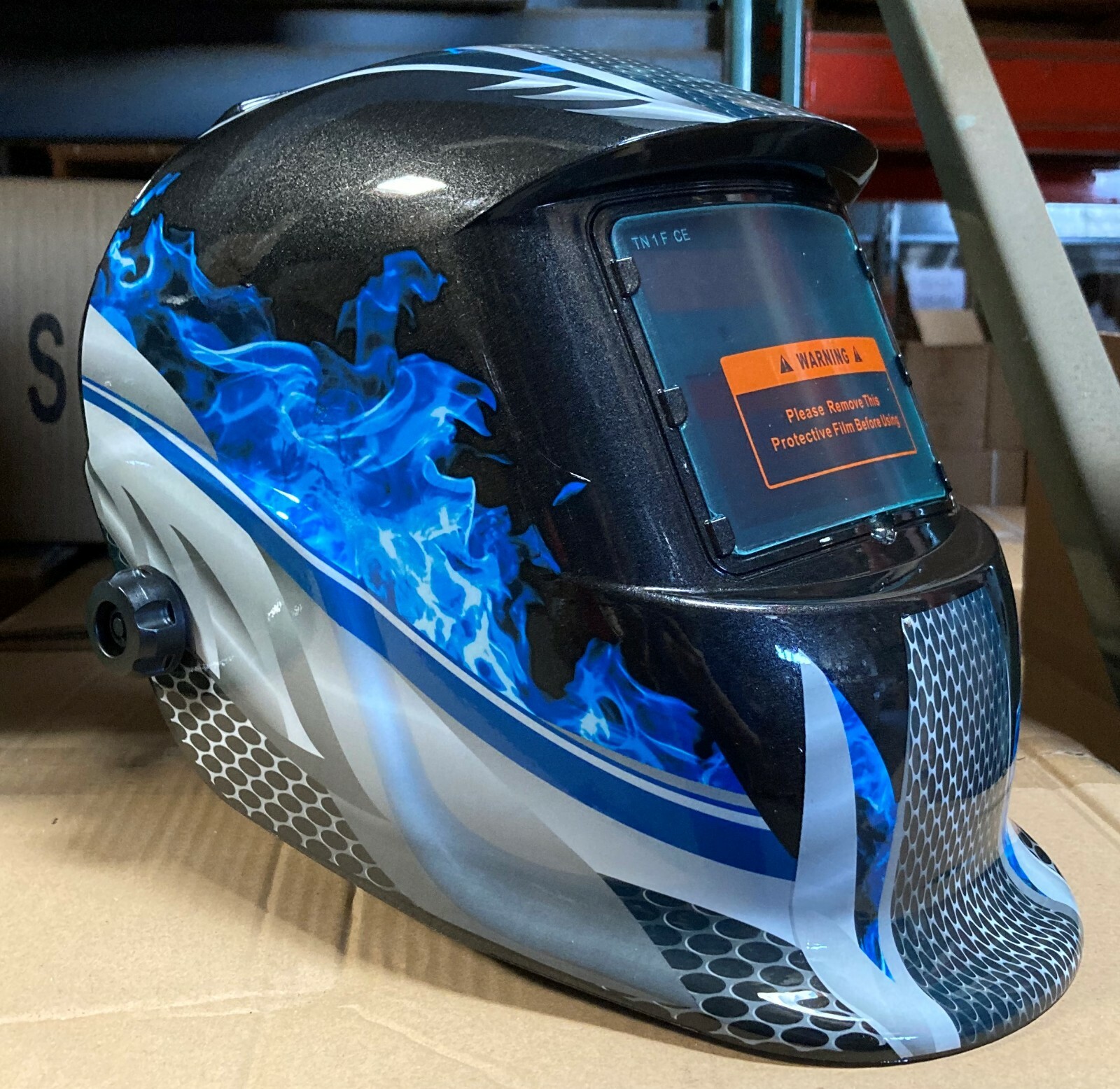 FMTT Auto Darkening Welding/Grinding Helmet Mask DIN 9 to 13