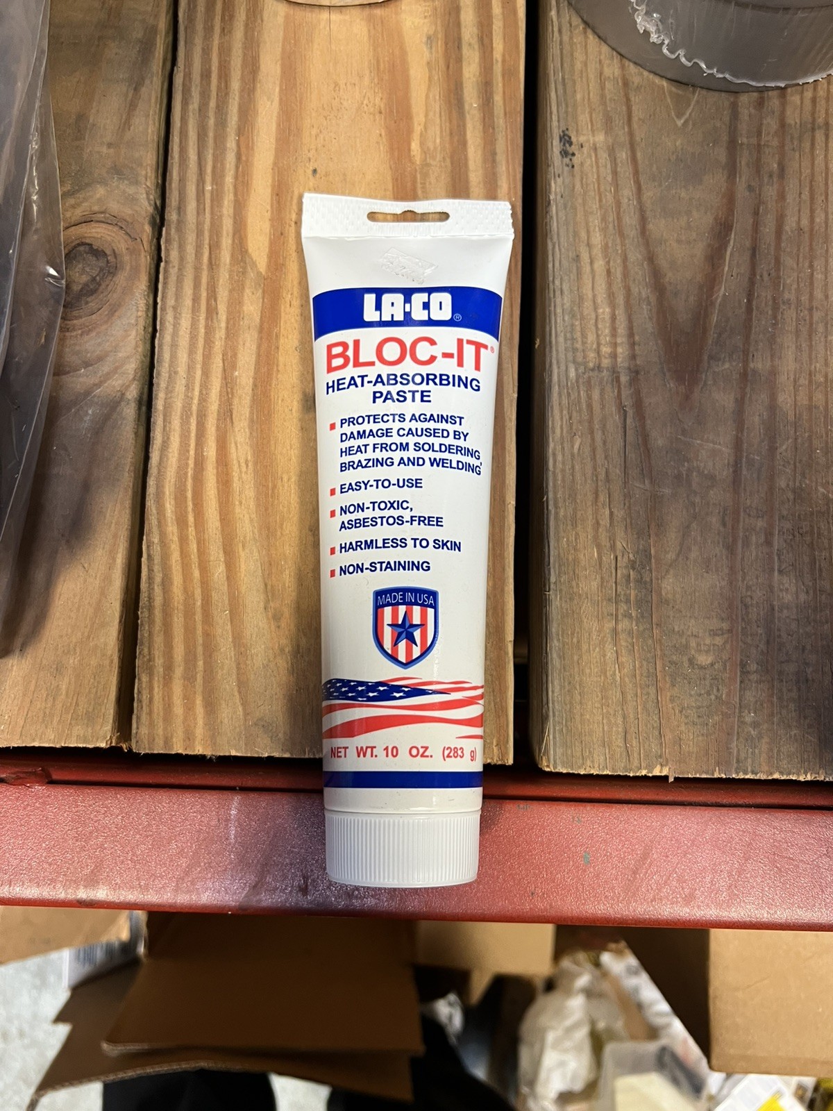 Bloc-It Heat Absorbing Paste, 10 oz Tube LA-CO Industries Inc LA-CO 11511