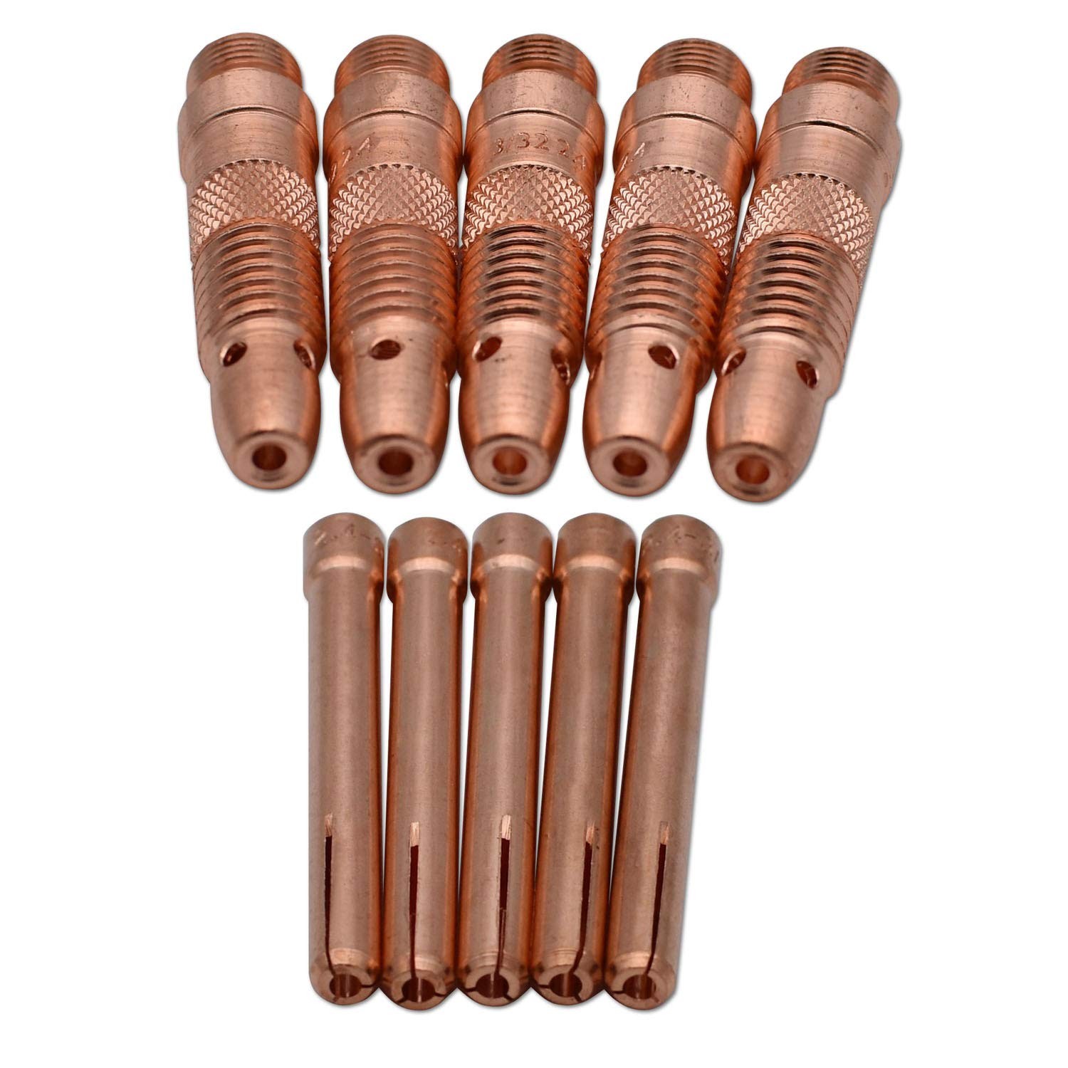 10Pcs Collet Body 10N32 (3/32″) & Collet 10N24 (3/32″) Consumables KIT for TI…