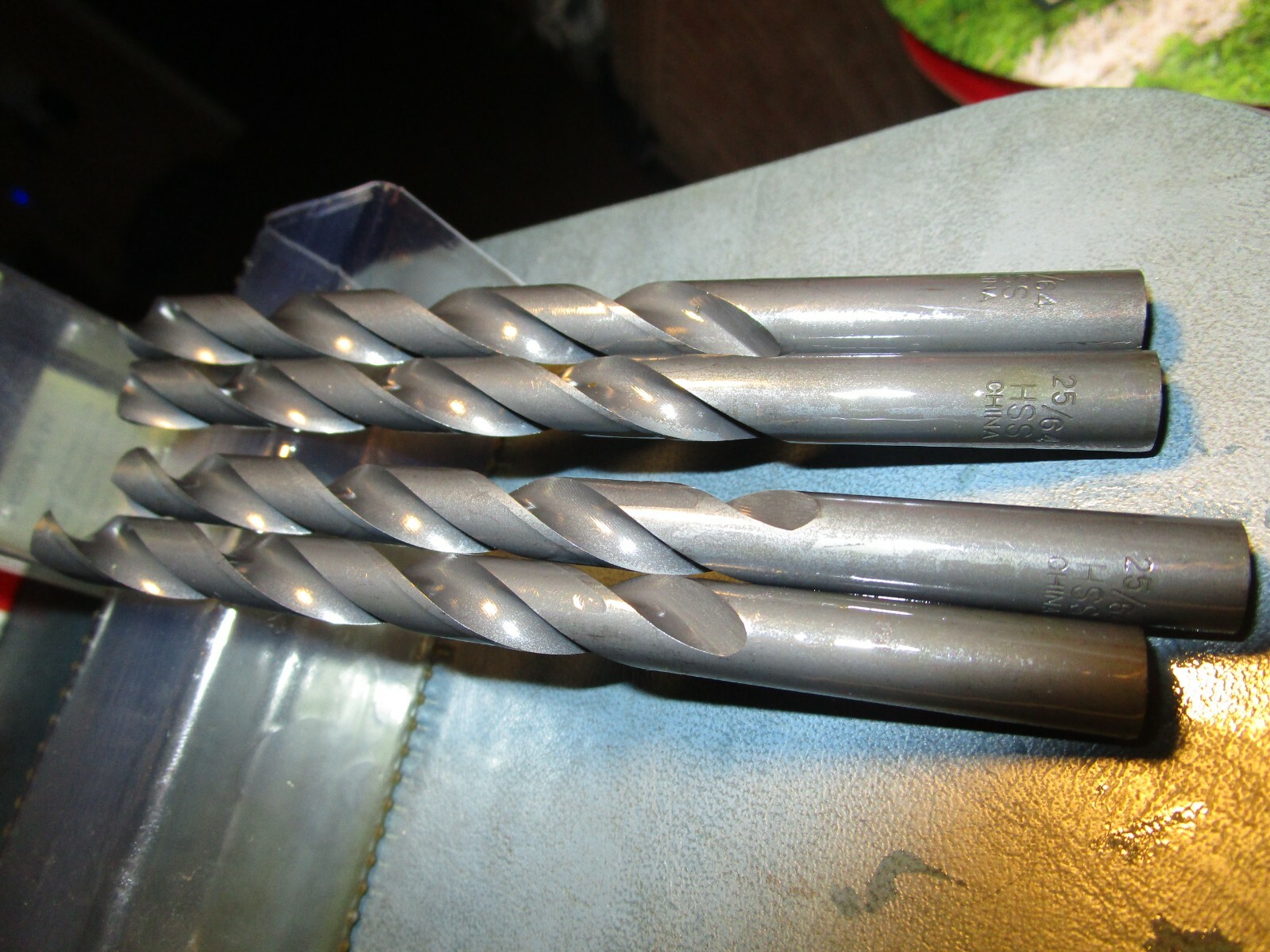 (4) 25/64″ HSS 118° Black Oxide Finish FMT® Jobber Drill Bit