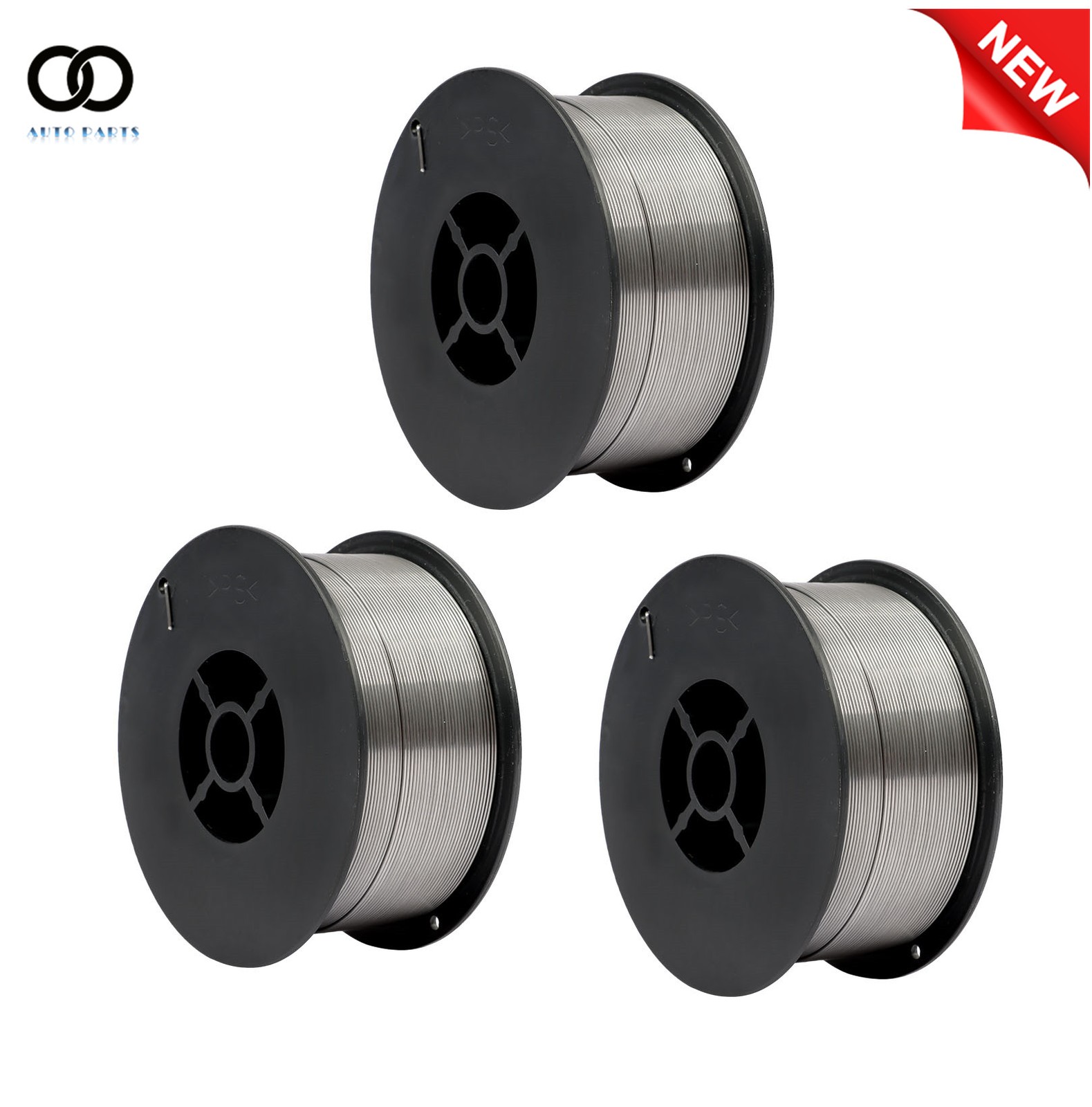 3Pcs 2 Lbs Spool .035″ E71T-GS Gasless Flux Core Mild Steel MIG Welding Wire