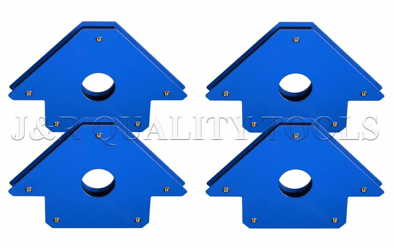 75lb. Welding Arrow Magnet 4 pack Set 5″inch 90 45 135 180 degree angles