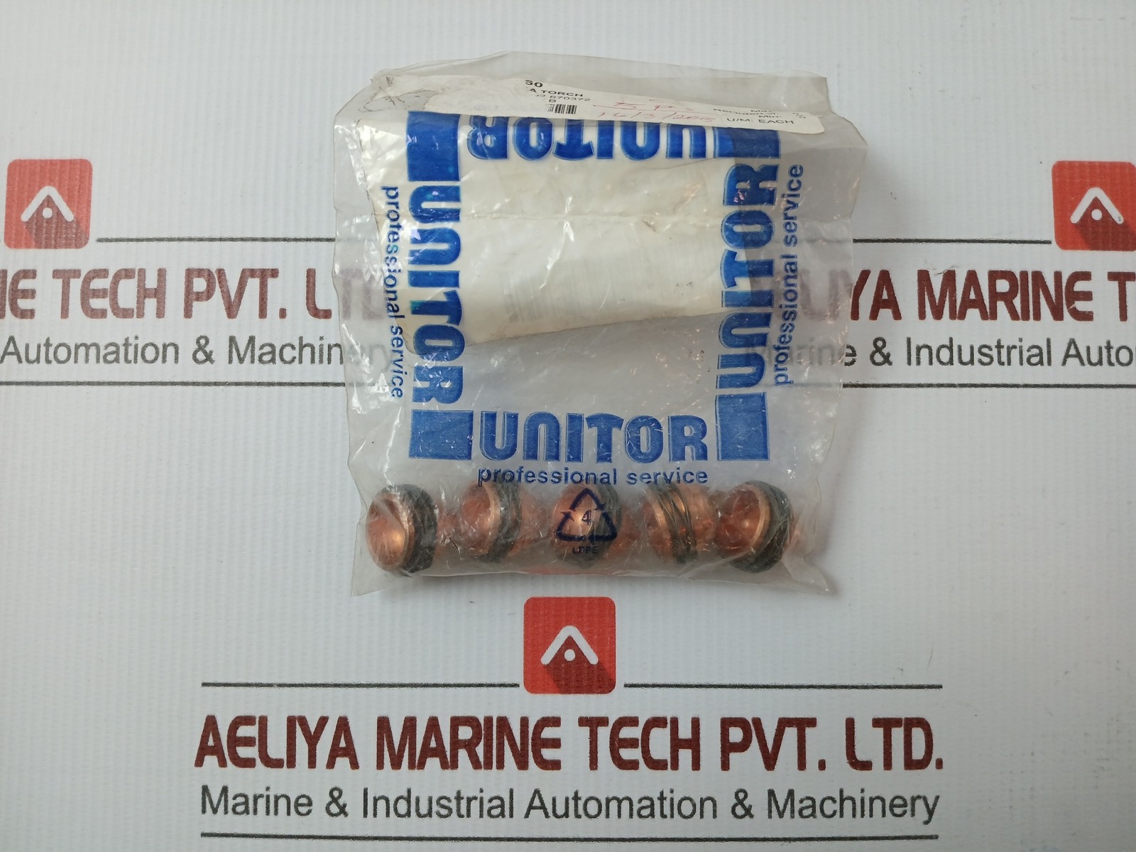 Lot of 5X UNITOR 670372 Plasma Cutter Tip