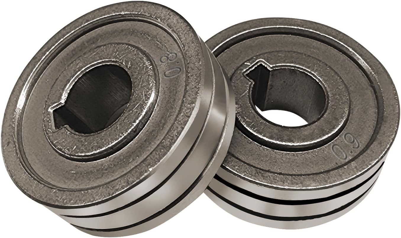 Mig Welder Feed Drive Roller, V-Groove .023″/.030″*1+.035″/.040″*1 | Wire Feed D