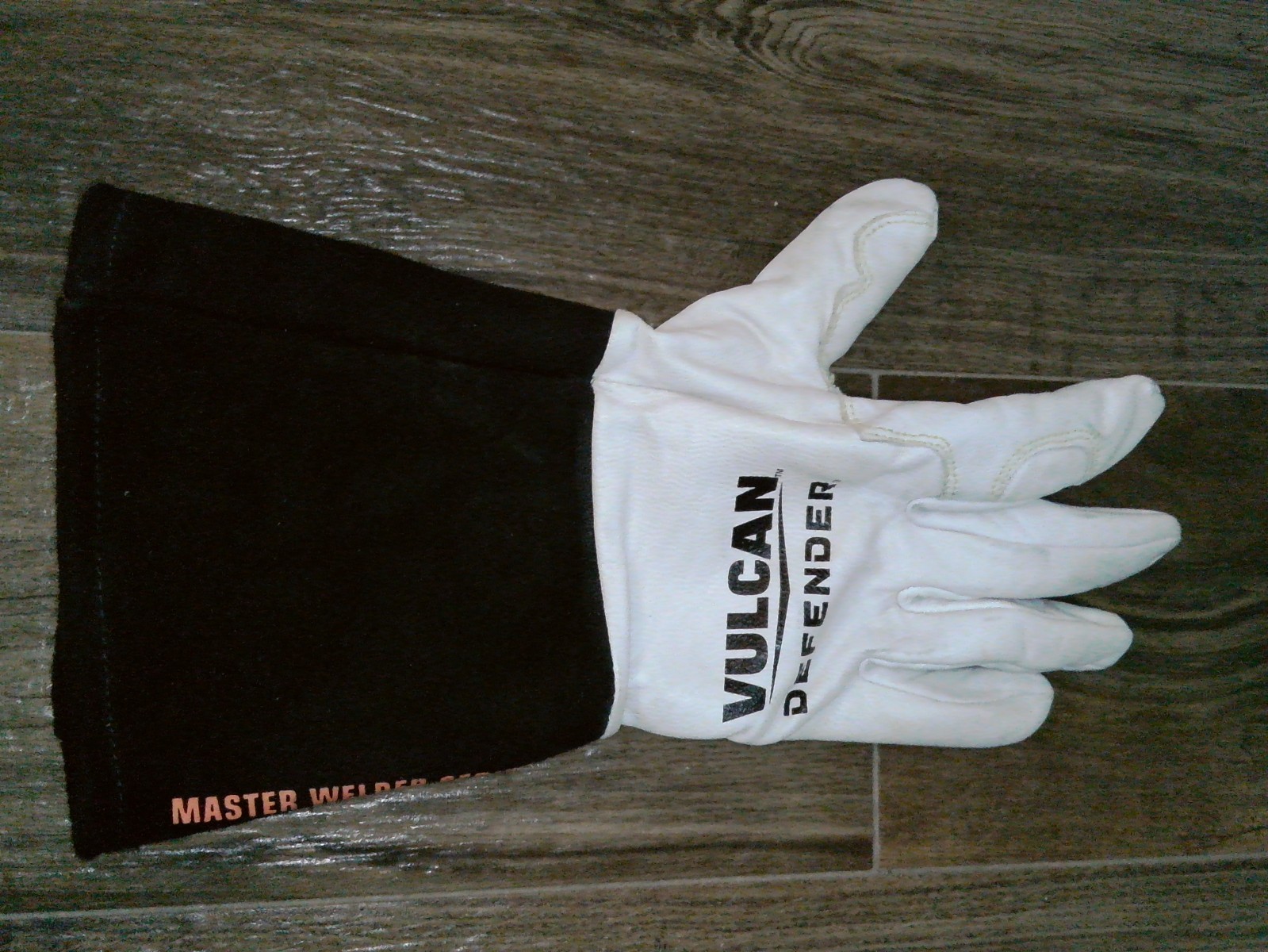 Professional TIG Welding Gloves Vulcan Defender – Goatskin Cow Split Leather BBQ