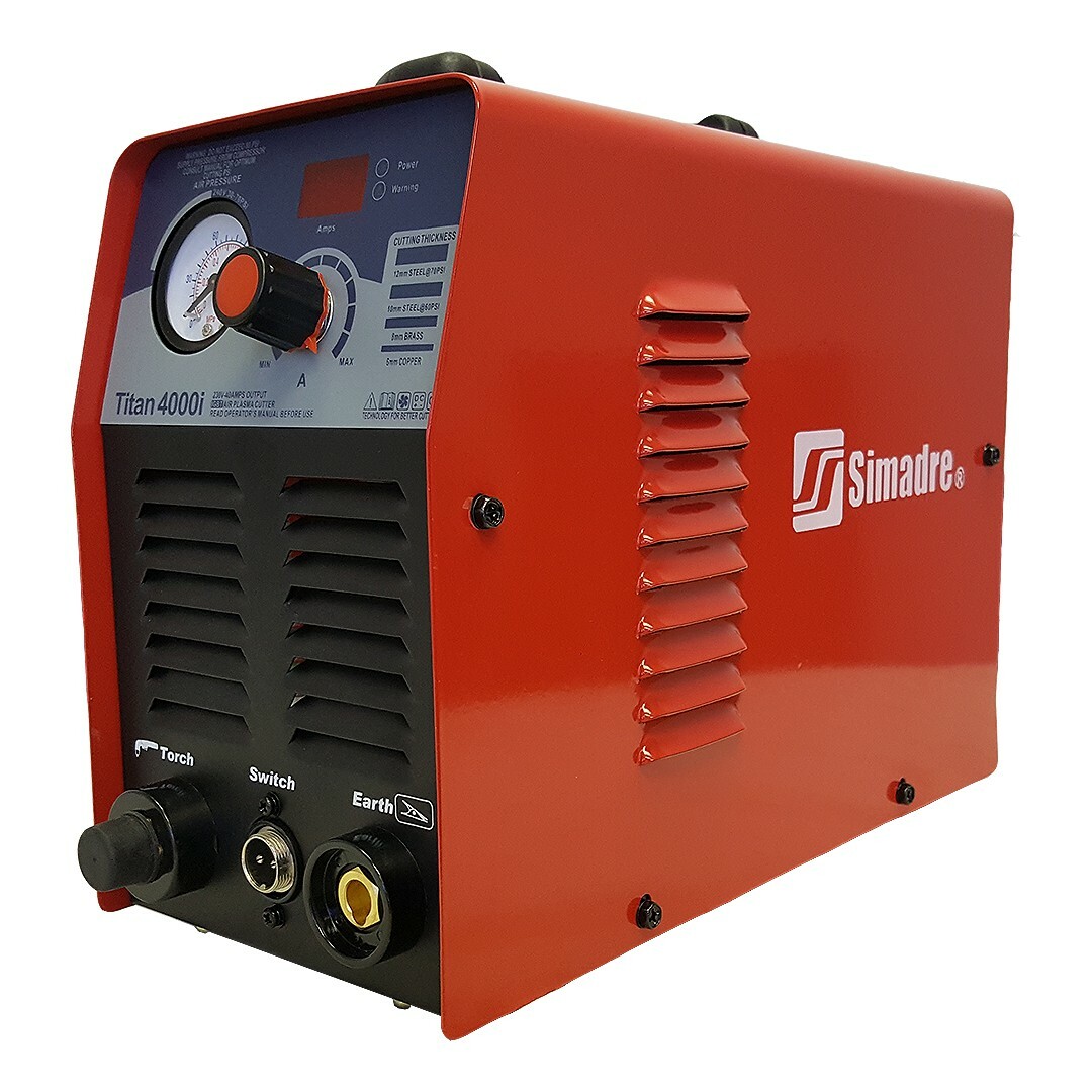 PLASMA CUTTER 13mm CUT 4000i IGBT 40A DC INVERTER 220V SIMADRE POWER TORCH