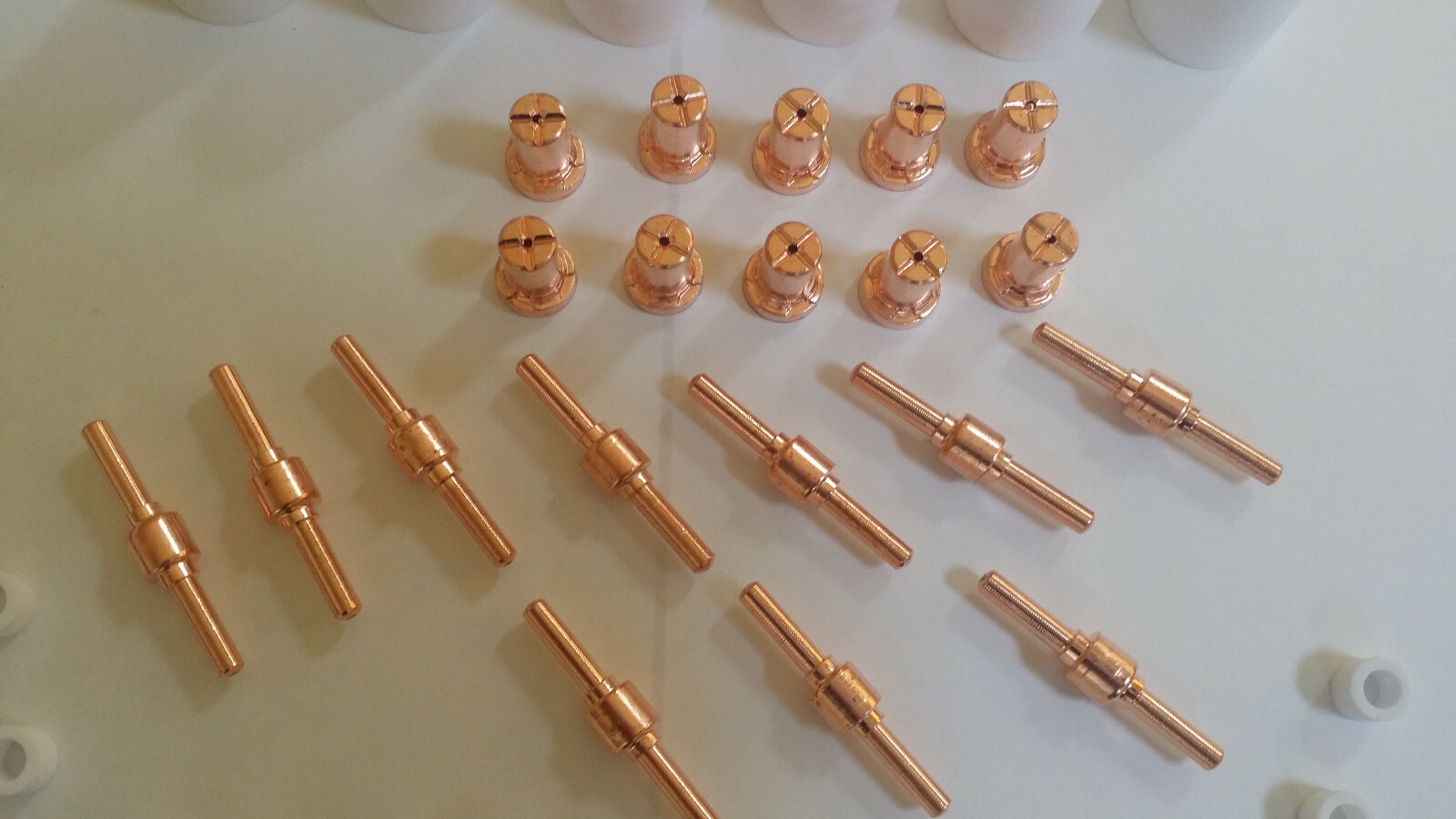 REBOOT RBC-4000 PLASMA CUTTER CONSUMABLES 40PCS COPPER EXTENDED CUT40 40amps