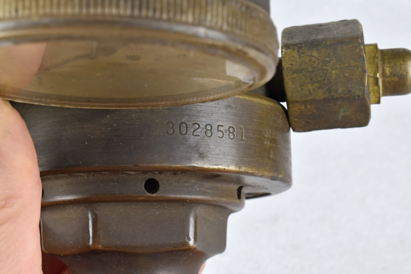 Vintage Victor Equipment Company Compressed Gas Regulator SR 450D