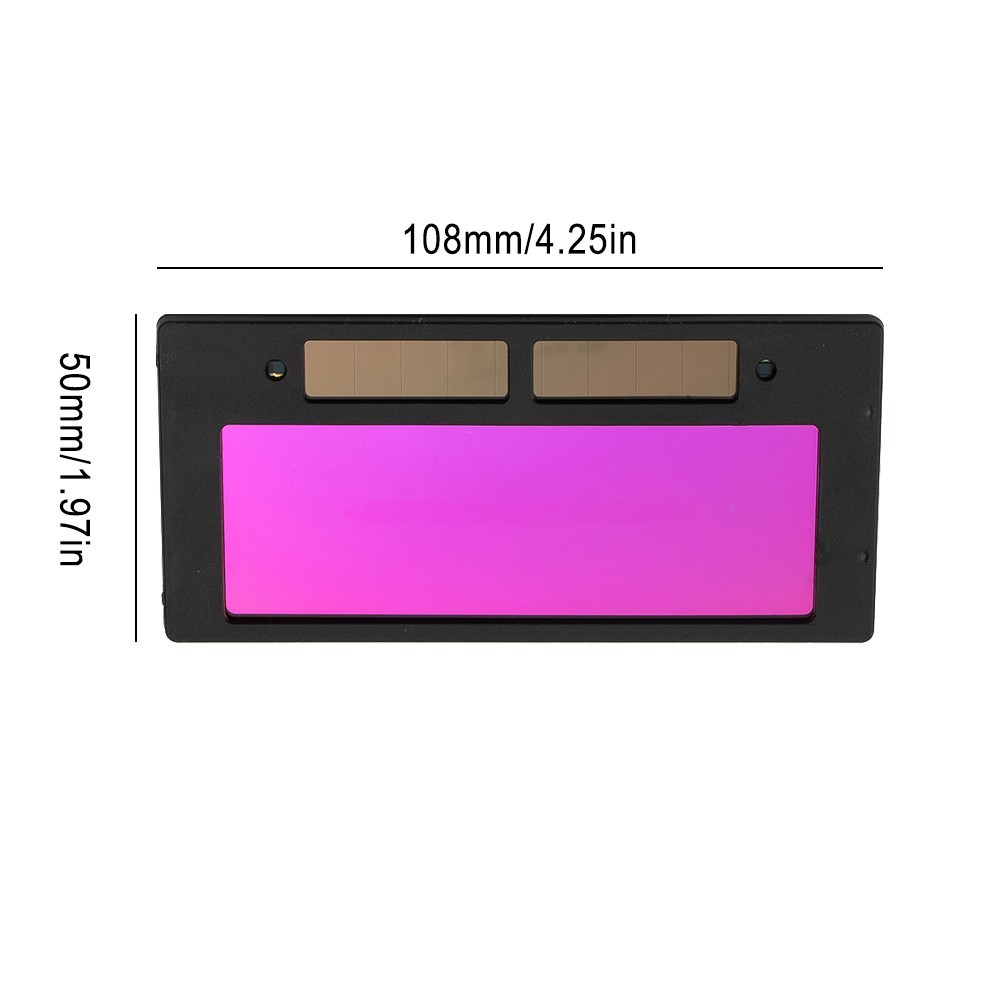 1pc Din4#- Din9# Auto Darkening Welding Flip-helmet Lens Filter Shade Fixed 13