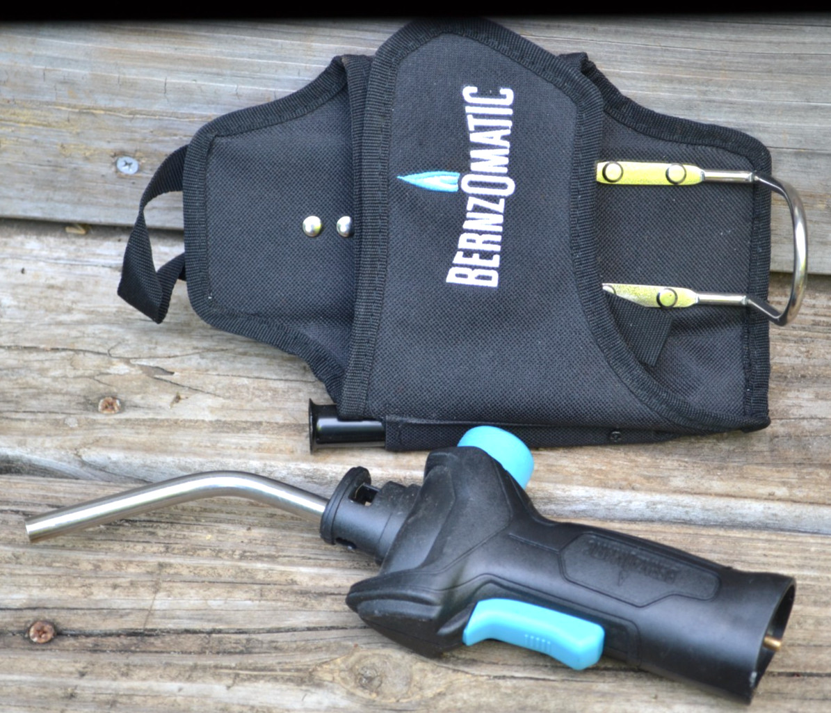 BernzOmatic TS3500T Multi-Use Torch Head With Torch Holder/Holster — New Other