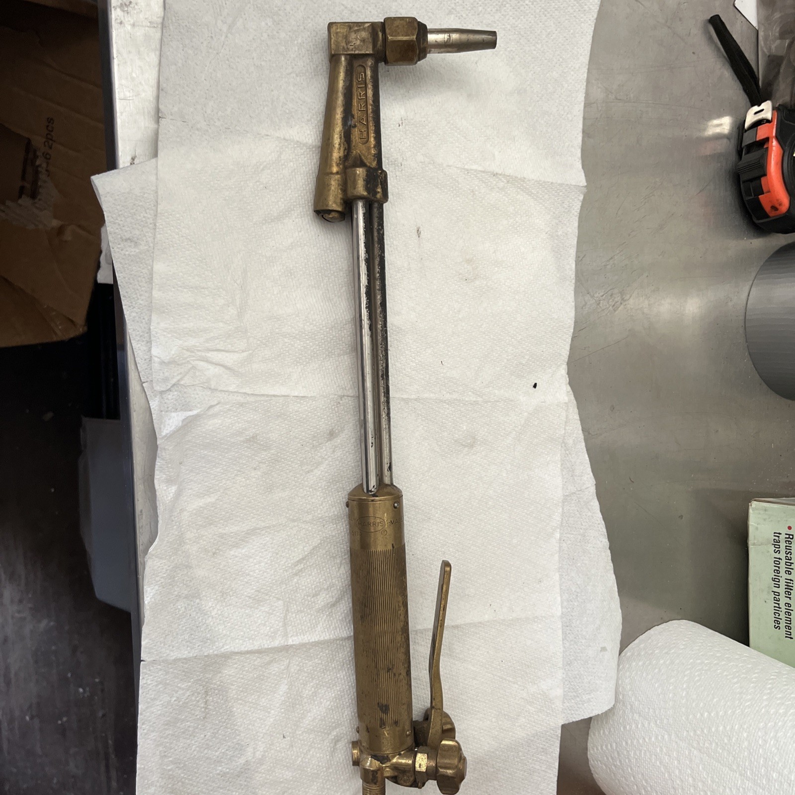 Harris Heavy Duty Duty Pre-Heat Acetylene Hand Cutting 62-5 T202 Used