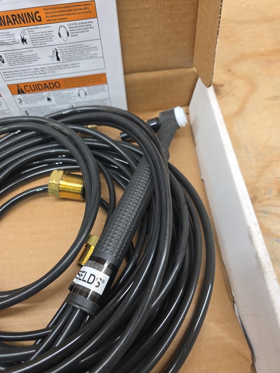 NEW!! BEST WELDS TIG Torches 20-12, 250 Amp, 12″ Cable