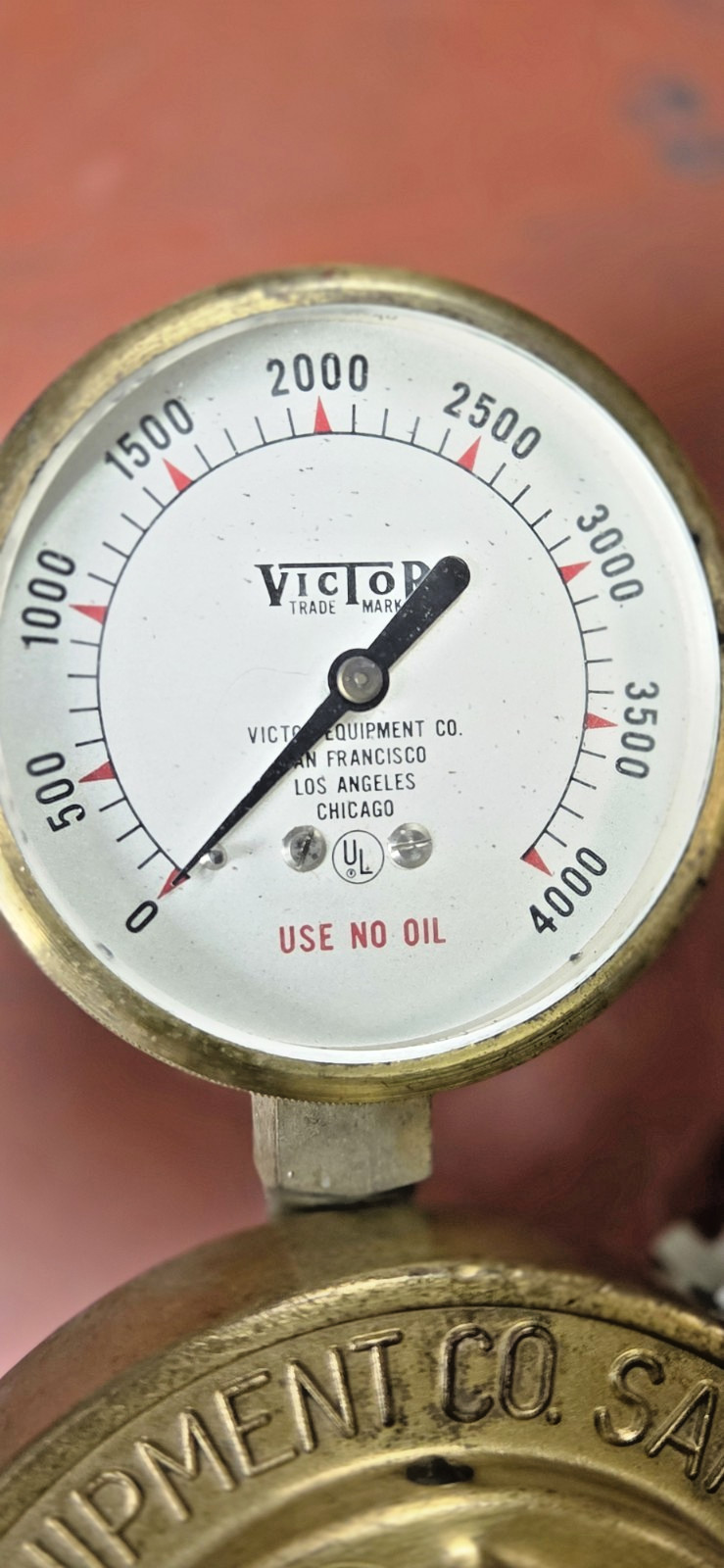 Victor SR700E Extra High Flow Heavy Duty Regulator CGA-580 High Capacity