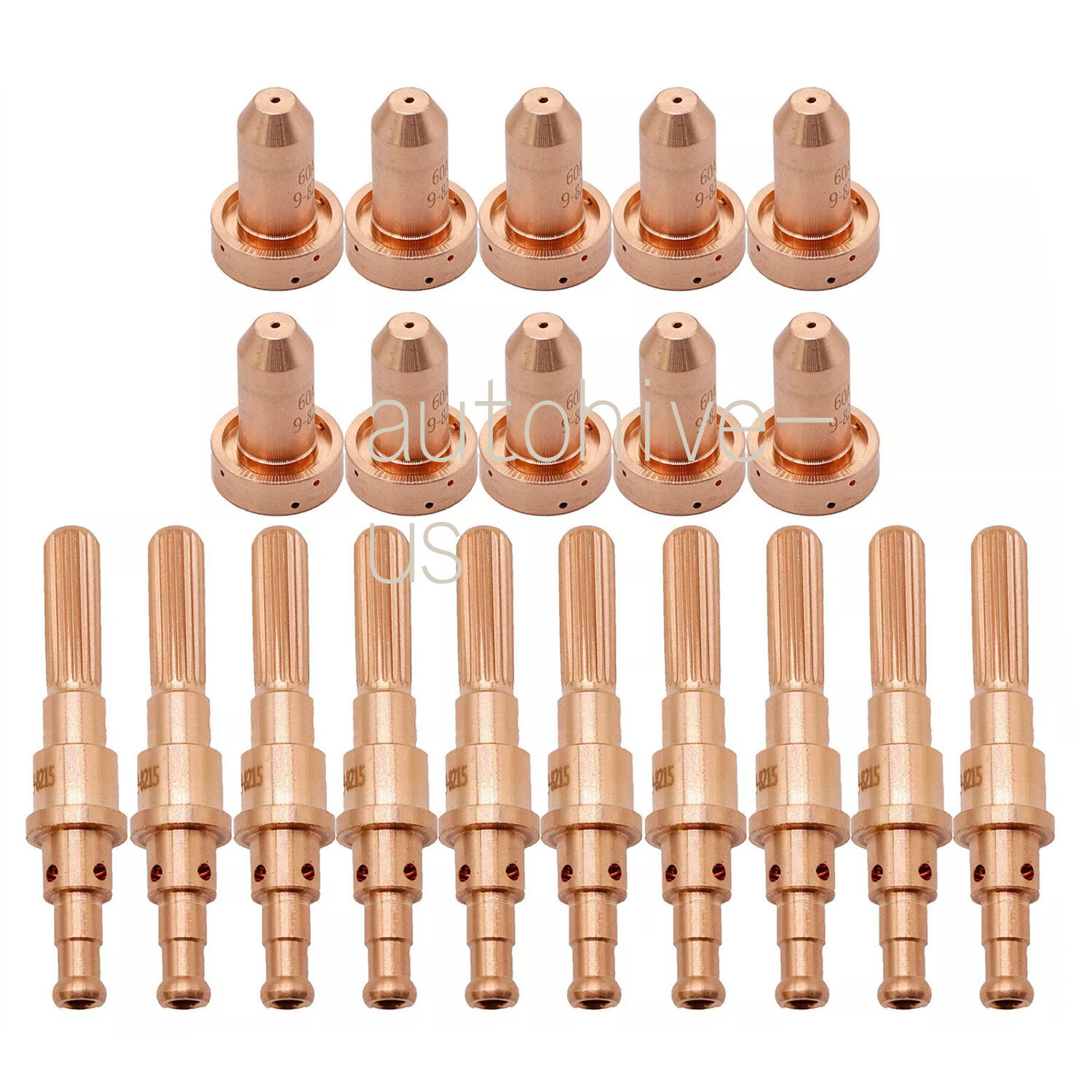 20Pcs 60A Plasma Consumables for Thermal Dynamics SL60-SL100 PK20 9-8215 9-8210