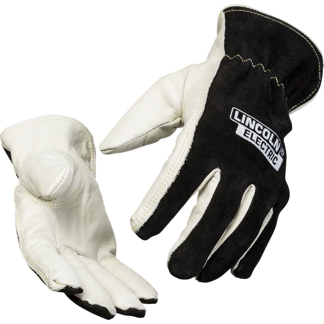 Lincoln Electric Welders Leather Drivers Gloves X-Large