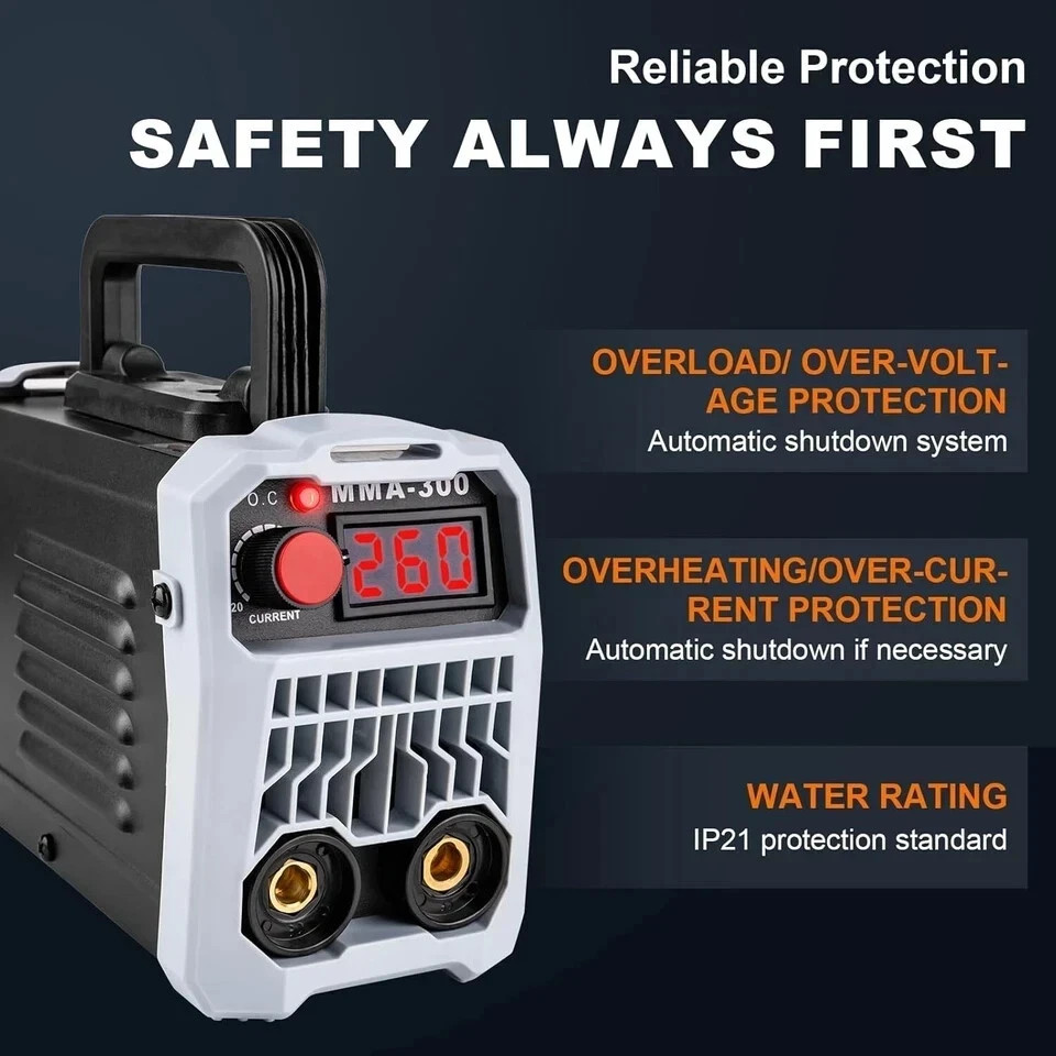 BetyBedy Stick Welder, Portable Mini Welding Machine, 110V MMA-300Amp Welder Mac