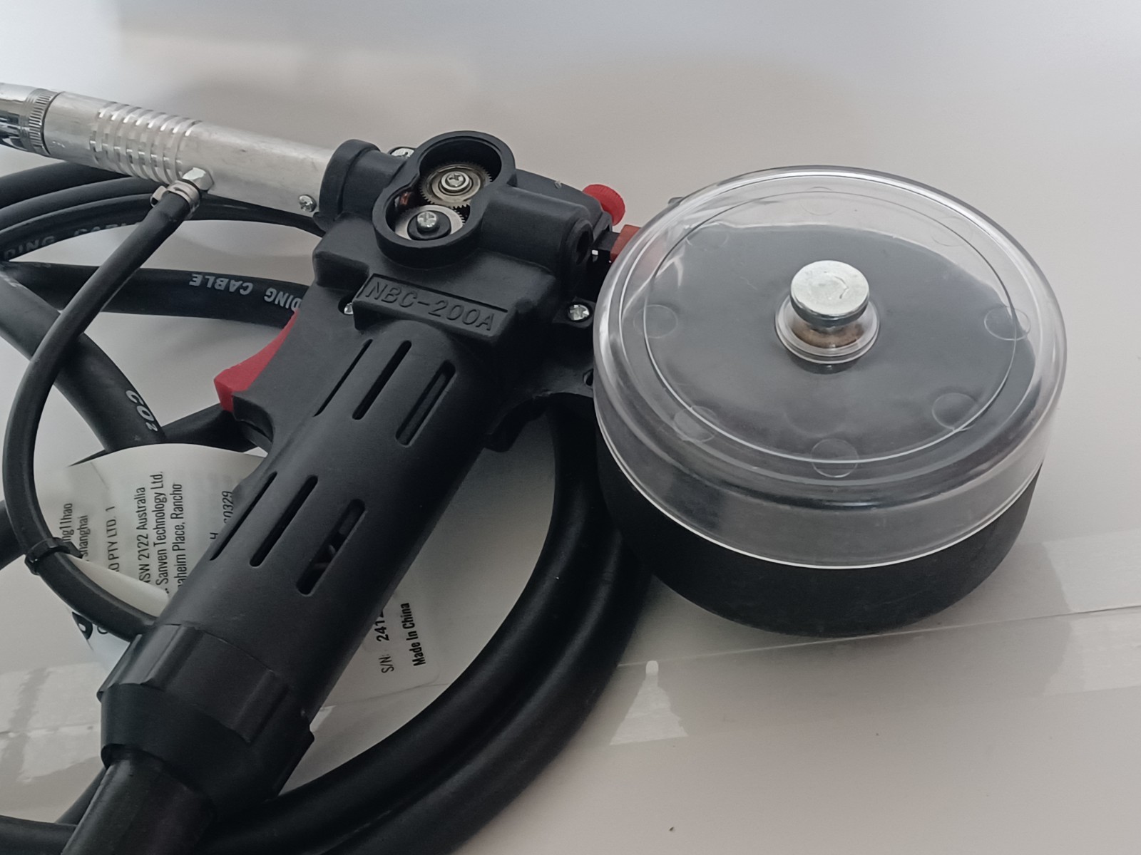 100Amp Spool Gun with 10FT Cable Suitable for 0.023″ 0.030″ 0.035″ Welding Wire