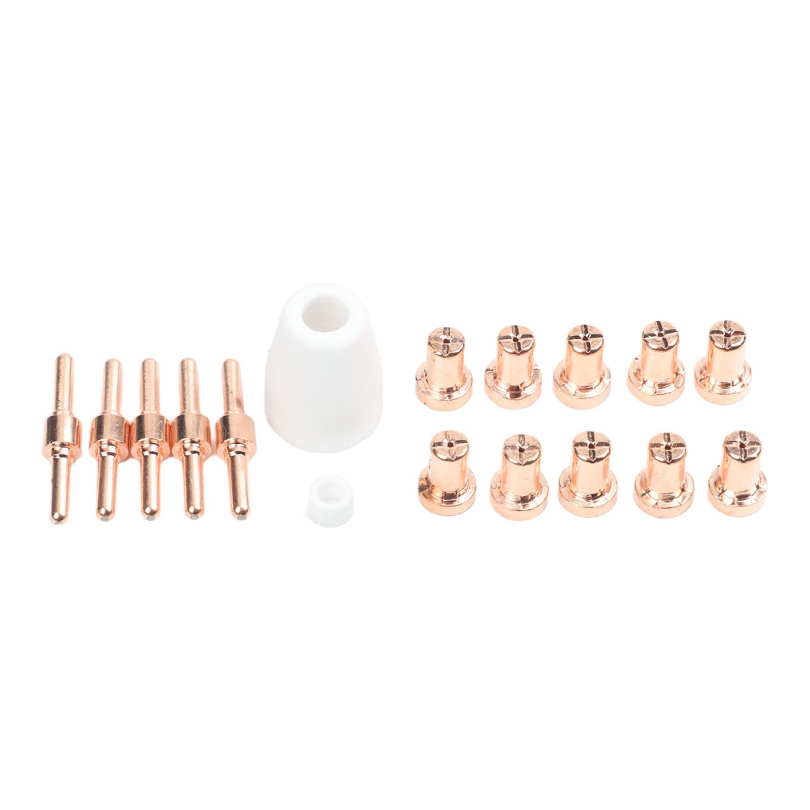 Plasma Cutter Parts Kit 17PCS for PT31 Torch with Nozzle Electrode For CUT40