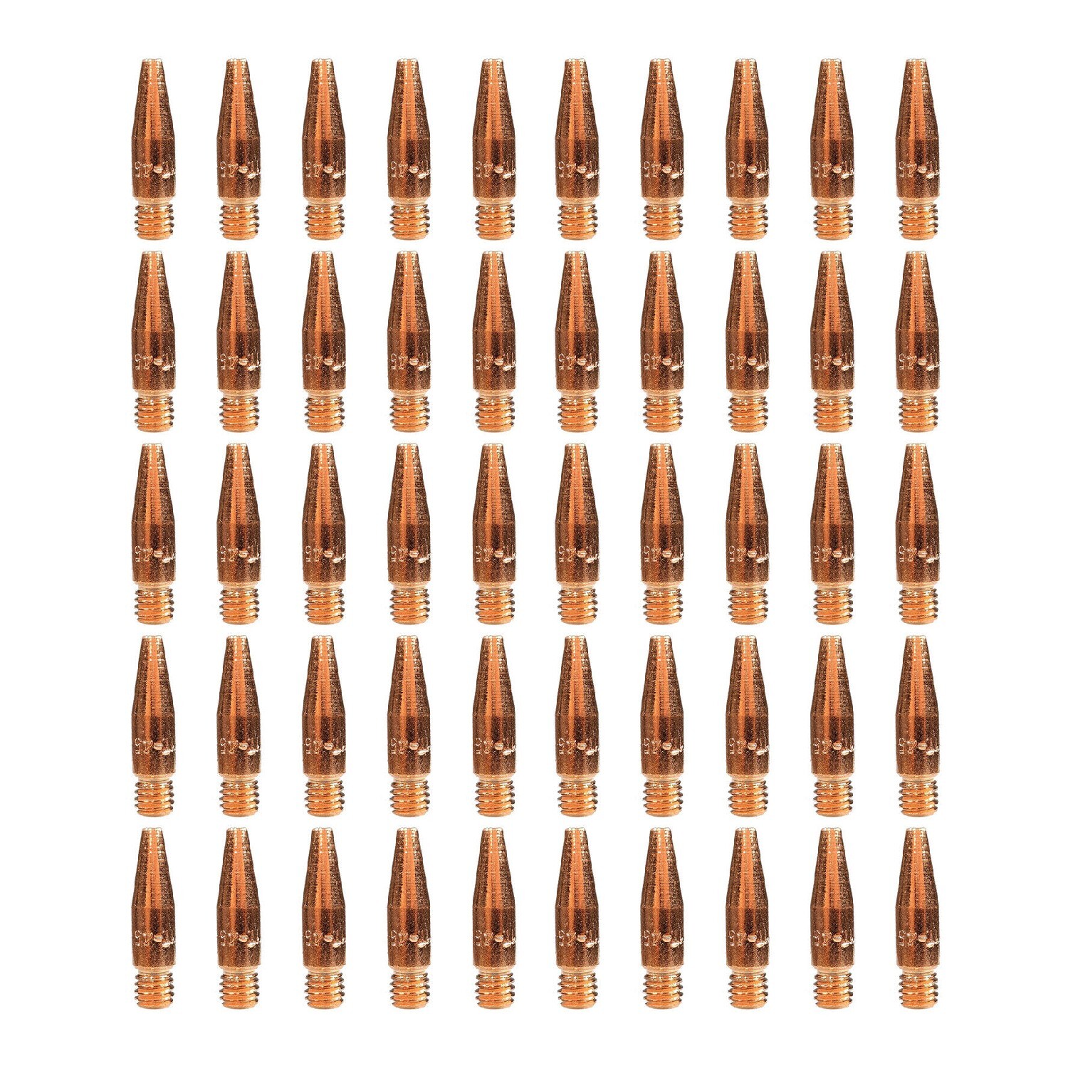 50 pcs 11T-45 .045″ Tapered Contact Tips for Tweco Mini #1 Lincoln 100L MIG Guns