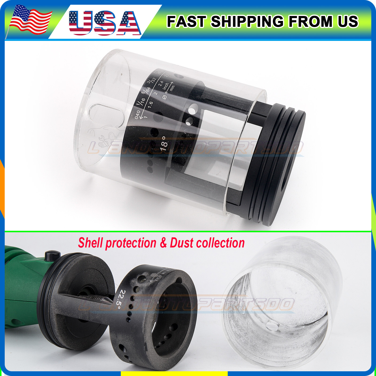 Tungsten Electrode Grinder & Sharpener Head Tool w/ Cover TIG Welding Welder