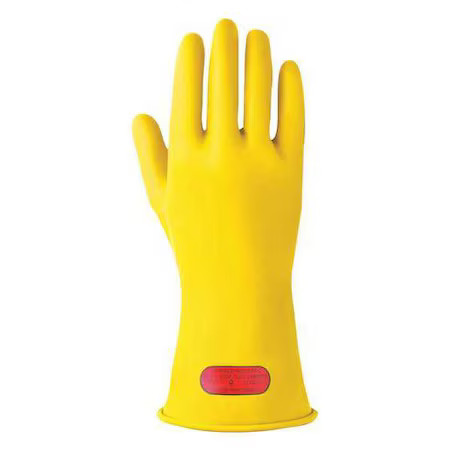 Ansell Class 0 Y 11 Electrical-Insulating Gloves, 1, 000V Ac, 1, 500V Dc,