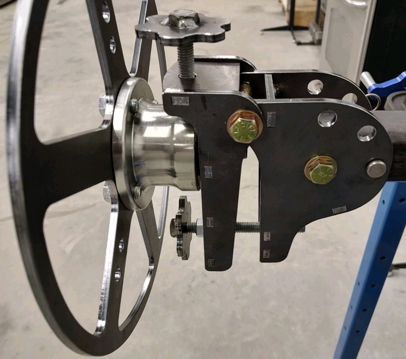 Roll Out Wheel Kit Pipe Welding Laser Cut Mark Graves Grinders