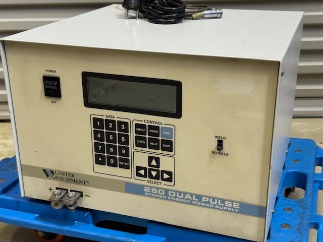 Unitek Miyachi 250DP/230 1-250-03-02 250 Dual Pulse Stored Energy Power Supply