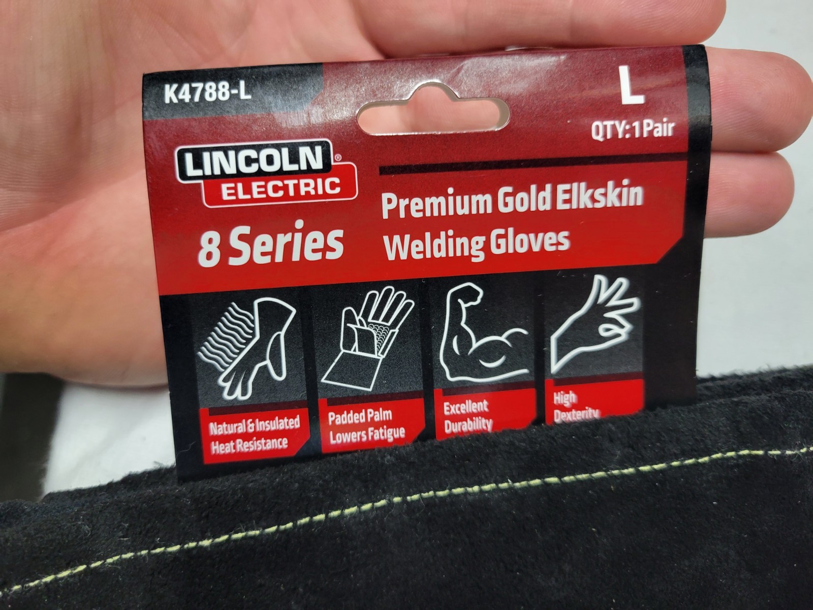 Lincoln Electric K4788-L Mig Welding Gloves (Large)