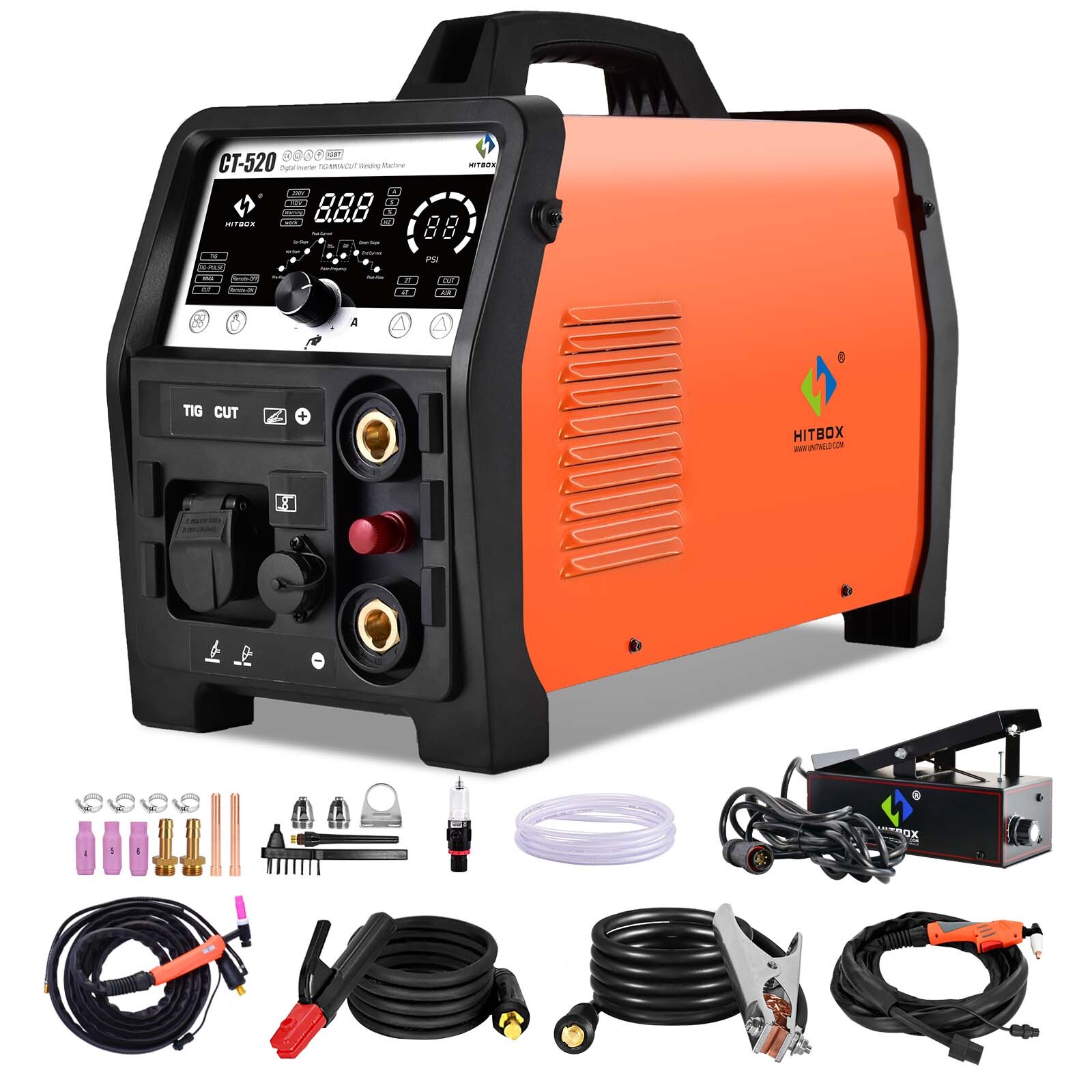 Non Touch Cutter Machine Sets Cut/TIG/MMA/ Pilot Arc Air Plasma Cutter 110V/220V